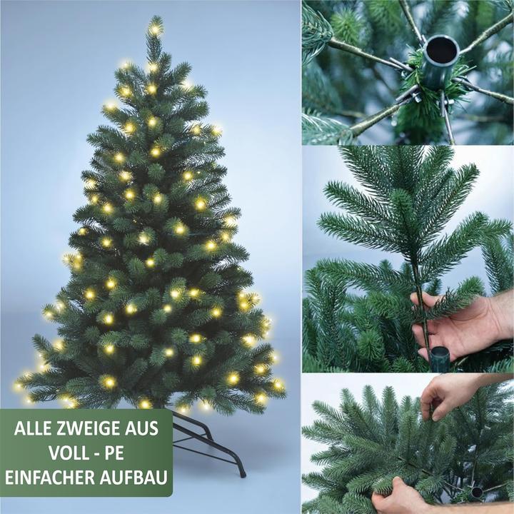 Actual product image Xenotec Künstlicher Weihnachtsbaum mit LED Lichtern