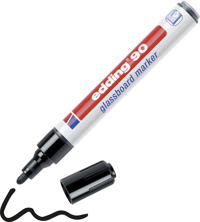 Actual product image Edding 90 (Black, 3 mm, 1 x)