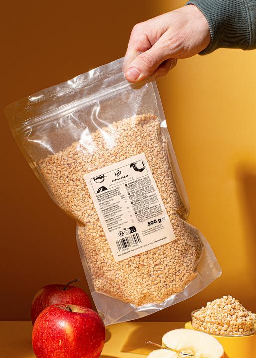 Actual product image KoRo Freeze-dried apple pieces (500 g)