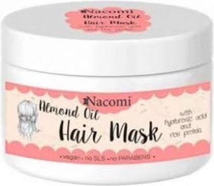 Immagine prodotto Nacomi Maschera per capelli all'olio di mandorle dolci 200Ml di olio (200 ml)