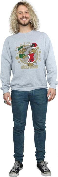 Produktbild Tom & Jerry Christmas Surprise Sweatshirt (L)