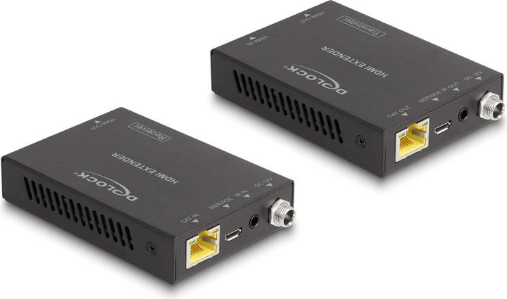 Actual product image Delock HDMI Extender Set über Cat.6 Kabel 4K 60 Hz 50 m