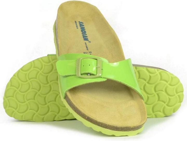Actual product image Sanosan Malaga Lacquered Sandals (38)