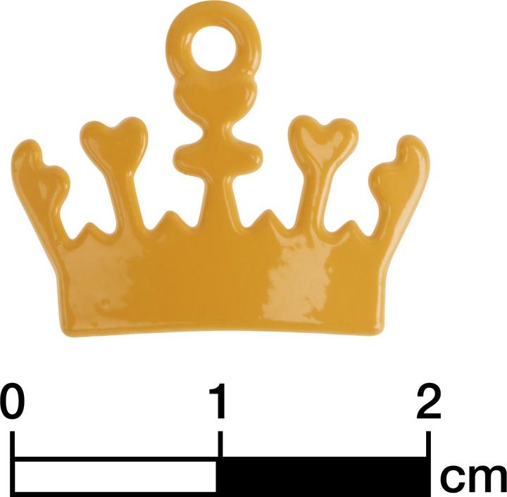 Produktbild VBS Metall Anhänger "Krone Pastell", 20 Stück