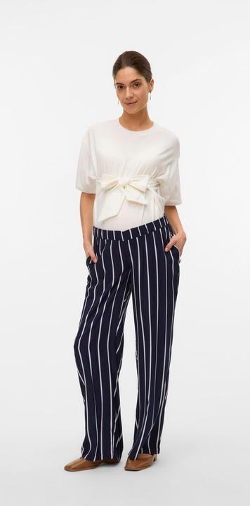 Actual product image Mamalicious Normal geschnitten Mid Rise Hose Hose mit weitem Beinschnitt (M)