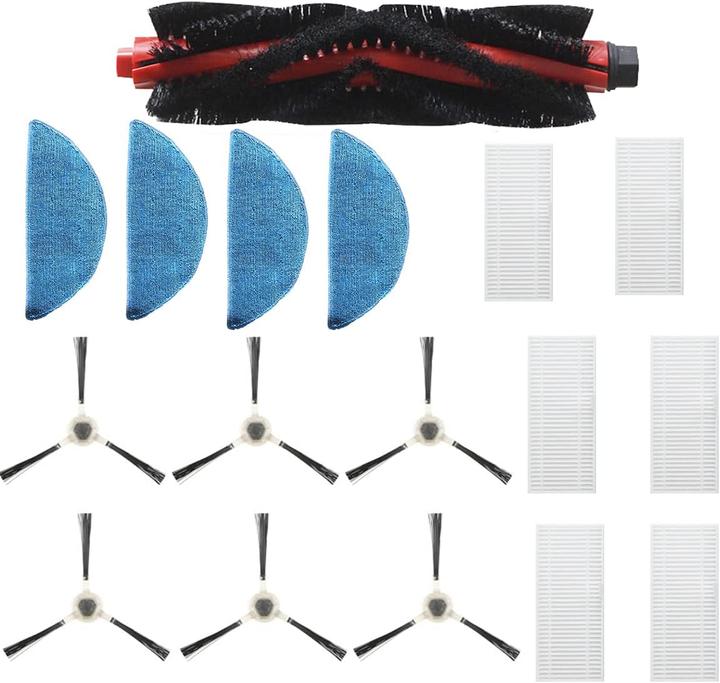 Produktbild ‎Fantisi HEPA Filter & Bürsten-Set für OKP K7/K8 (6 Stück)