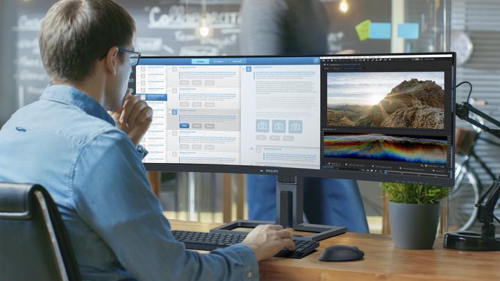 Productafbeelding Philips 45B1U6900C (5120 x 1440 pixels, 44.50")