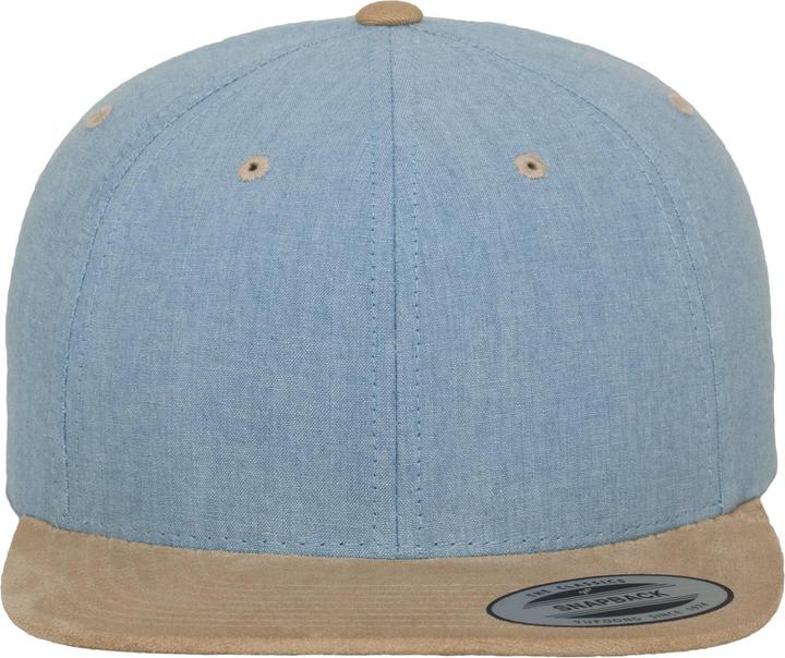 Actual product image Flexfit Chambray-Synthetic-Suede Snapback (One size)