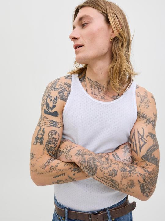 Actual product image Jack & Jones Einfarbig Rundhalsausschnitt Tanktop Tanktop (XS)