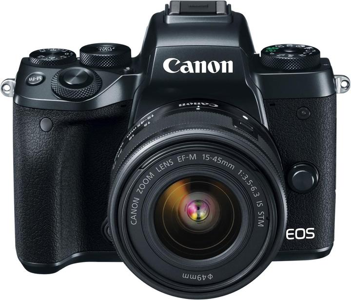 Canon Kit EOS M5 avec adaptateur EF/EF-S vers EF-M (24.20 Mpx, APS-C / DX)
