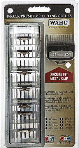 Image du produit Wahl Set de peignes en plastique no 1-8/3/6/10/13/16/19/22/25mm (1 x)