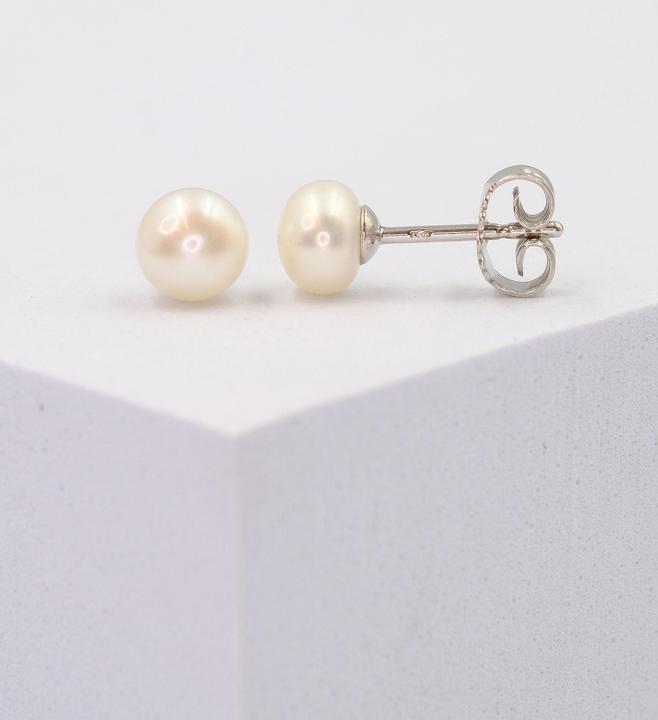 Image du produit Muau Boucles d'oreilles (750 Platine)