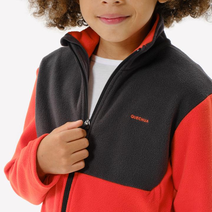 Immagine prodotto Quechua Giacca in pile per bambini taglia 122-170 Hiking - MH500 Zip TW
