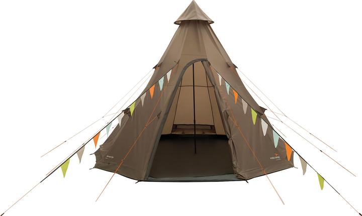 Easy Camp Rands Tipi, f?r 8 Personen (braun, Modell 2025) (7.30 kg, 8 Personen)