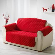 Produktbild Douceur D'intérieur gesteppter Sofabezug, rot 223 x 179 cm, m