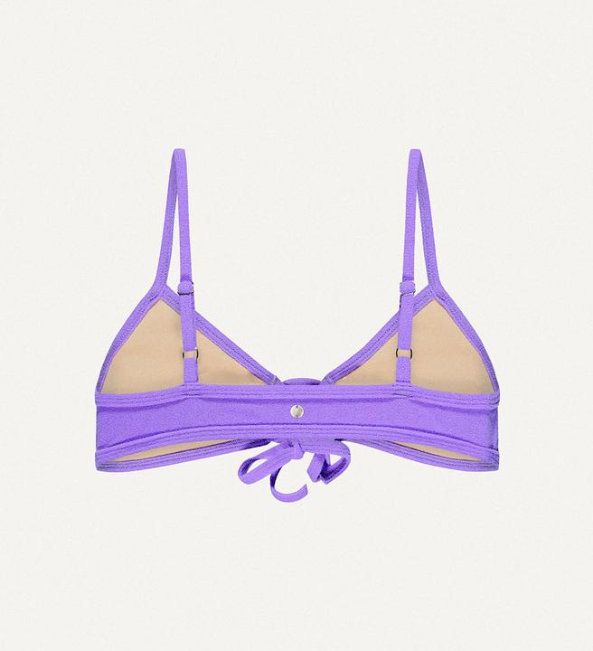 Purple towelling