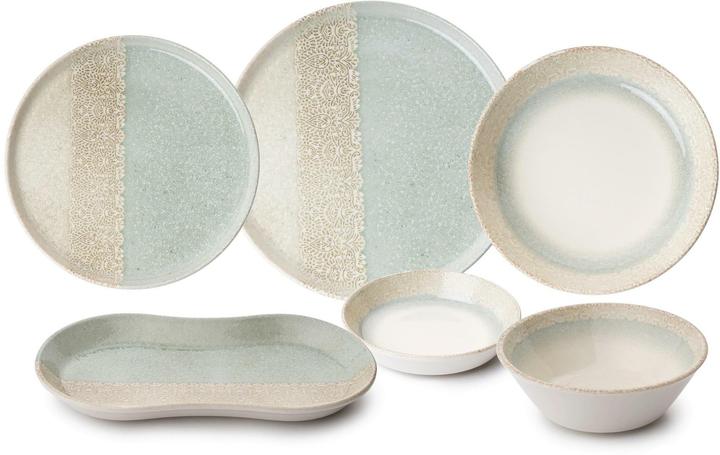 Hermia Olive Dinner Set (27 Stück)