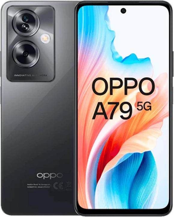 Actual product image OPPO A79 (128 GB, Mystery Black, 6.72", Dual SIM, 5G)