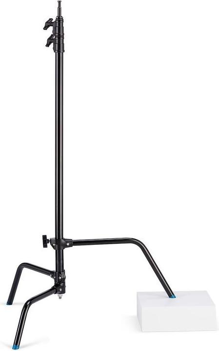 Actual product image Manfrotto C-Stand 33, steel black with leveling leg (325 cm, 10 kg)