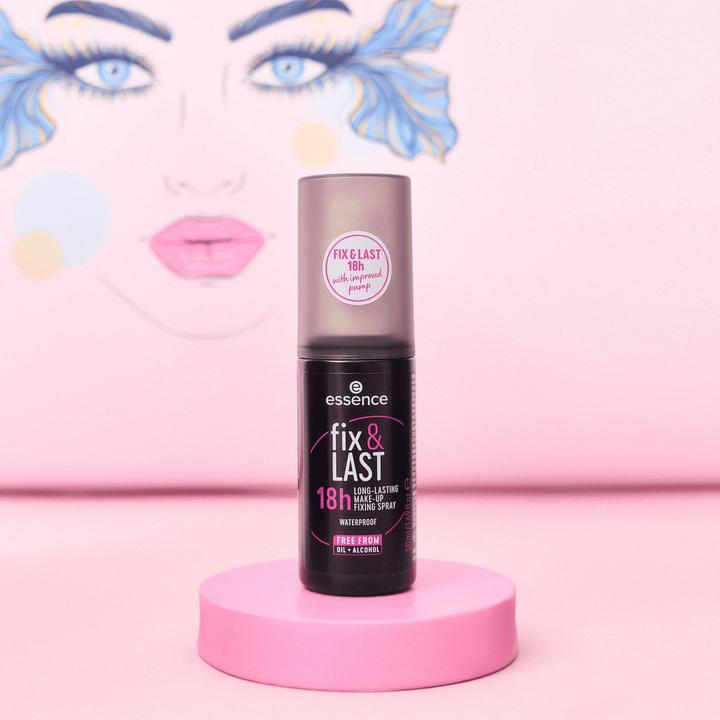Actual product image essence Fix & Last 18h Long-Lasting Makeup Fixing Spray Transparent (Transparent)