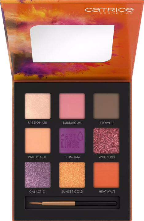 Actual product image Catrice Colour Blast Eyeshadow Palette 010 Tangerine meets Lilac (010 Tangerine meets Lilac)