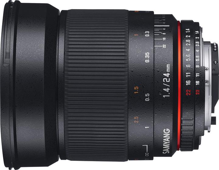 Produktbild Samyang 24mm F1.4 Canon M (Canon EF-M, APS-C / DX)
