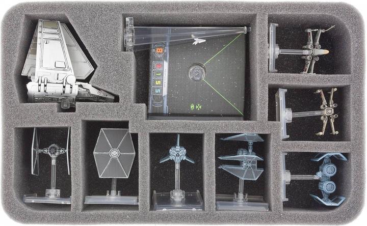 Produktbild Feldherr LBXL01 - Lagerbox DSLB150 für Star Wars X-Wing - Grosse Flotte des Imperiums (Schaumstoff)