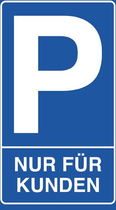 Produktbild Exacompta Schild Kundenparkplatz