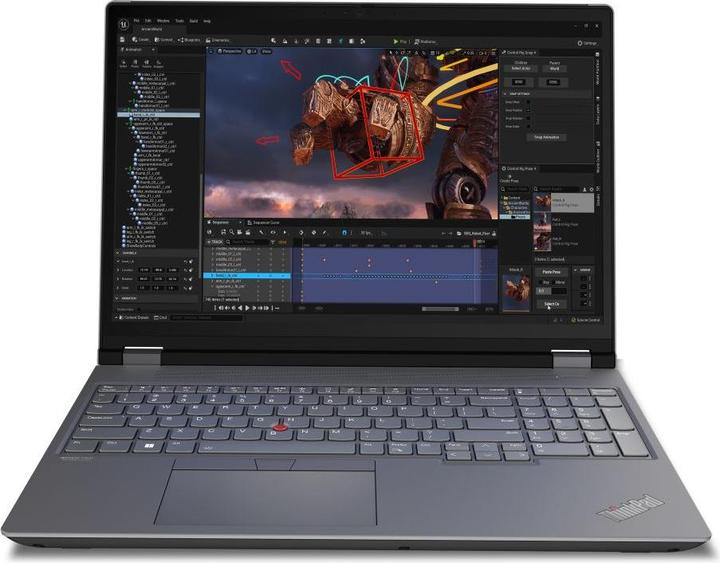 Immagine prodotto Lenovo ThinkPad P16 Gen 2 (16", Intel Core i9-13980HX, 64 GB, 1000 GB, DE)