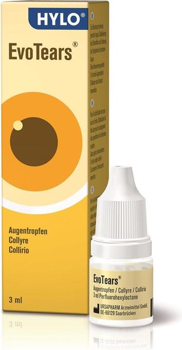 Actual product image Evotears Eye drops (3 ml, 1x 3ml)