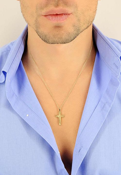 Produktbild Muau Kreuz (750/18K Gelbgold)
