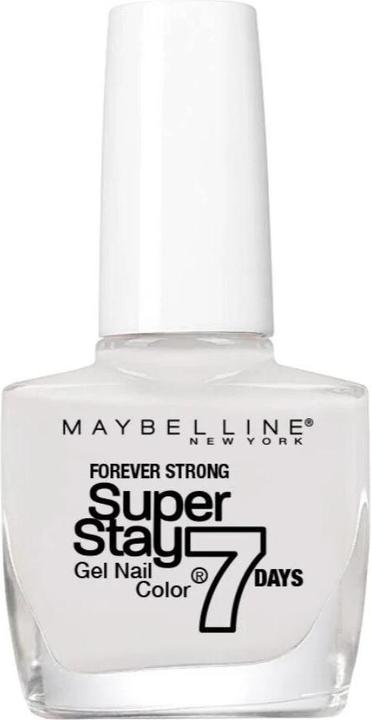 Maybelline New York GEMEY MAYBELLINE Superstay 7 Days Gel Polish 10ml 71 White Pure