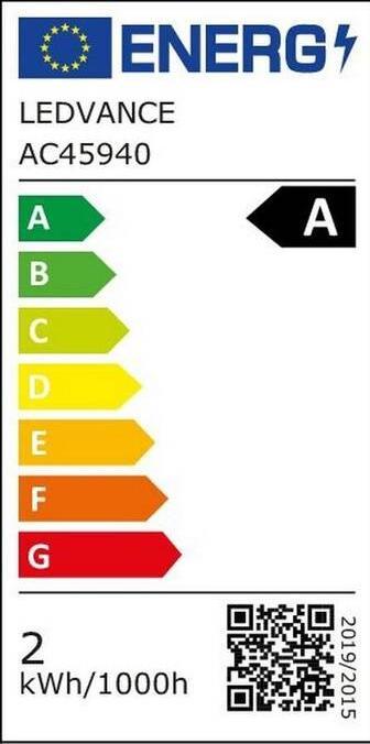Energy Label Osram Reflektorlampe (GU10, 2 W, 360 lm, 1 x, A)