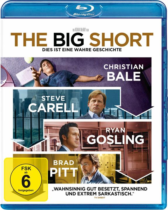 The Big Short (Blu-ray, 2015, German)