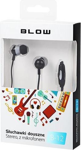 Produktbild Blow Headphones B-12 Black (keine Geräuschunterdrückung)