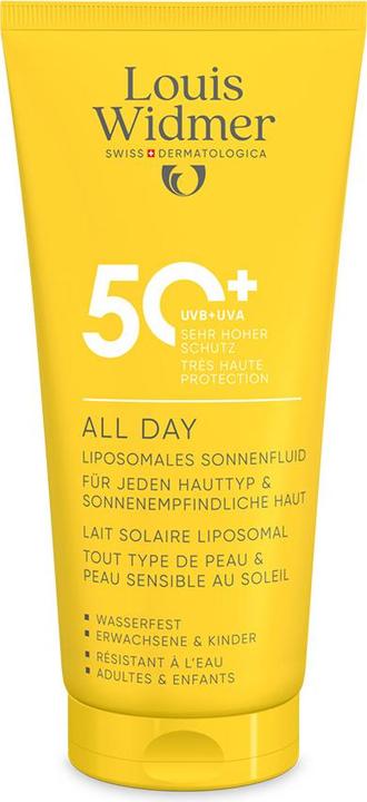 Widmer Louis All Day LSF50+ ohne Parfum 100 ml (Sonnenmilch, SPF 50, 100 ml)