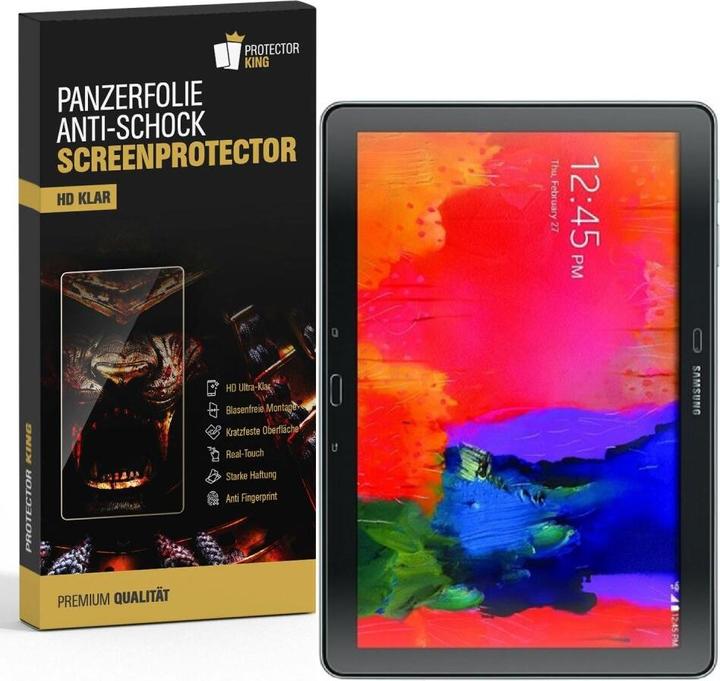 Produktbild Protectorking 6x Panzerfolie Anti-Shock HD Klar (6 Stück, Galaxy Note Pro 12.2)