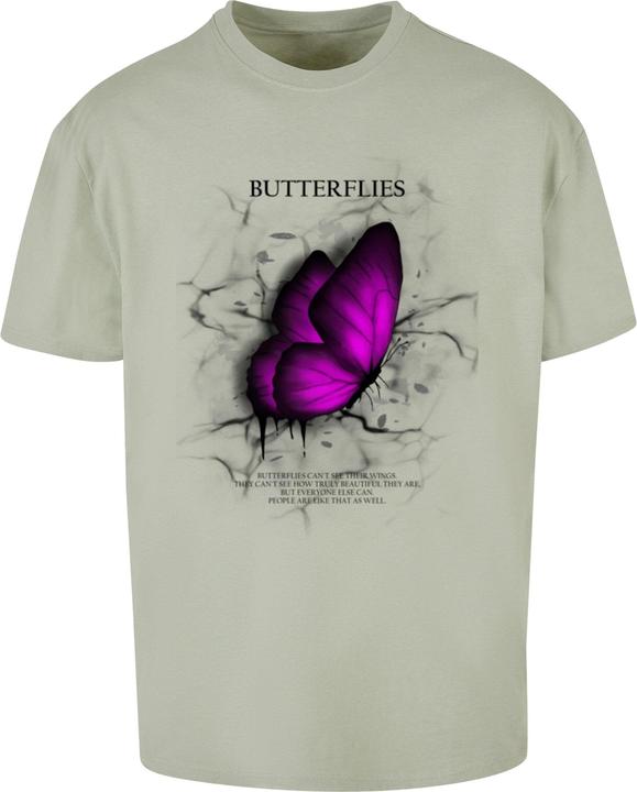 Actual product image Merchcode Butterflies Heavy Oversized Tee - 117179 (L)