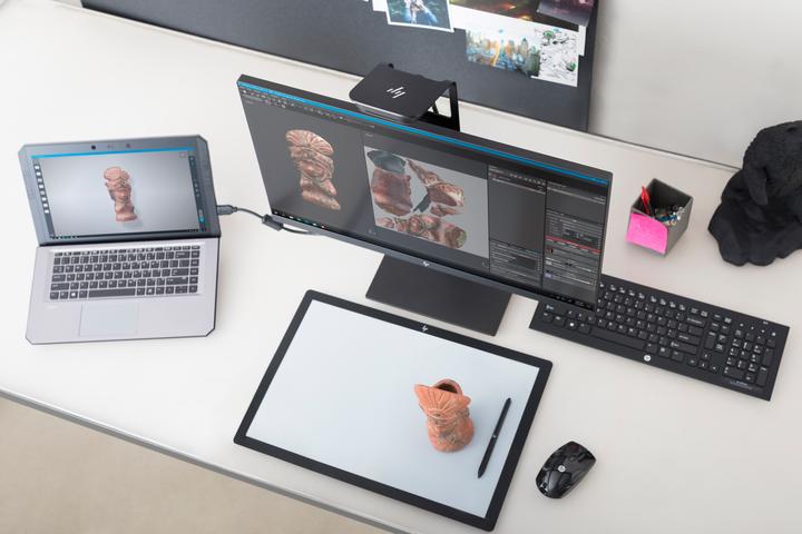 Produktbild HP ZBook x2 G4 (14", Intel Core i7-8550U, 32 GB, 1000 GB, DE)