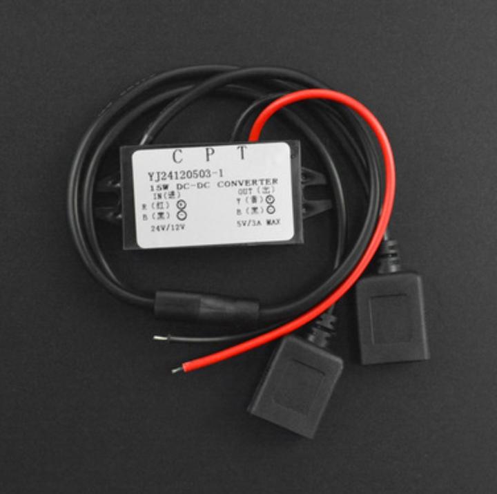 Image du produit DFRobot 8-32V à 5V 3A DC-DC Convertisseur abaisseur USB double Step Down
