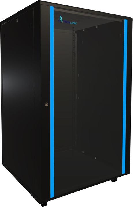Produktbild Extralink 27U 800mm floor cabinet black (27 HE, 19 Zoll Rack)