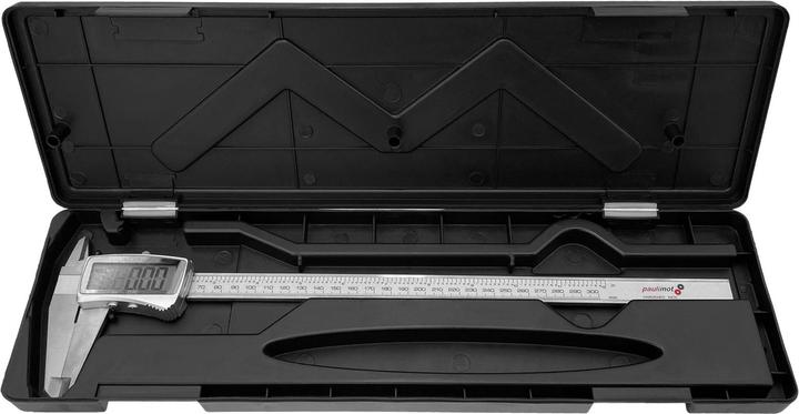 Produktbild Paulimot Messschieber digital 0 - 300 mm mit grossem Display, rostfrei INOX (30 cm)