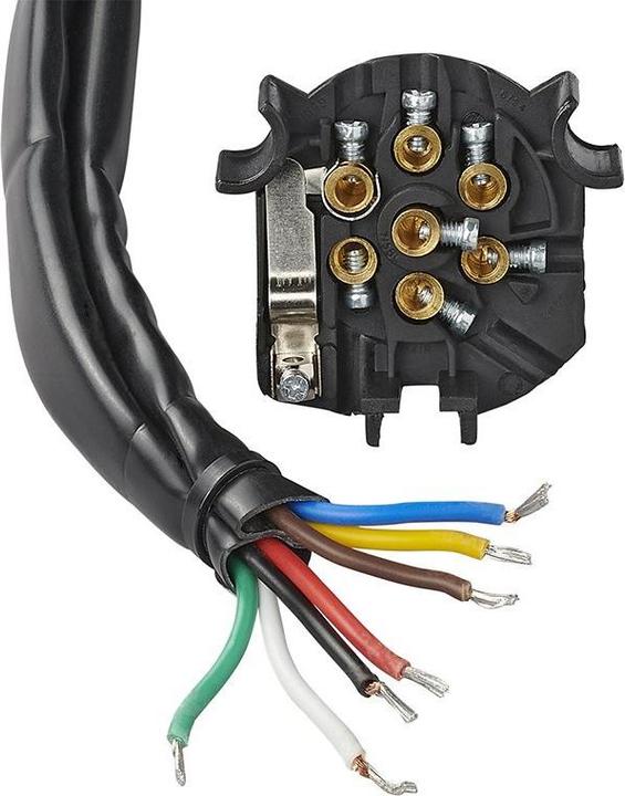 Image du produit ProPlus Jeu de câbles 7 pôles PVC sous blister