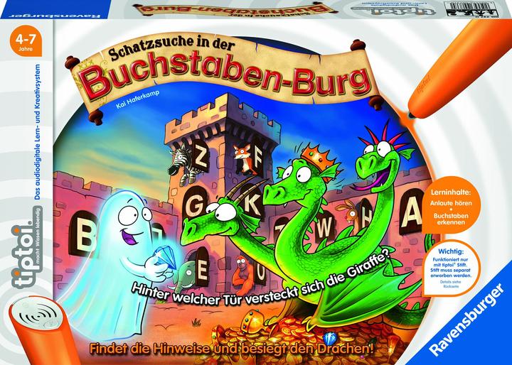 Produktbild tiptoi Schatzsuche in der Buchstabenburg (Deutsch)