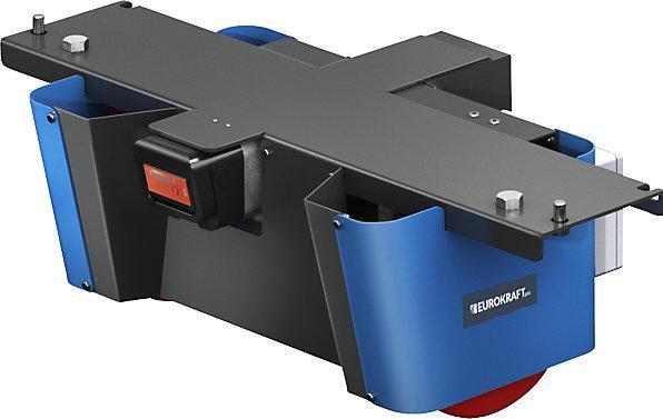 Produktbild eurokraft pro Montagewagen mit Elektroantrieb, 2 Etagen verzinkt, 1470x700x1300mm, verzinkt (500 kg)