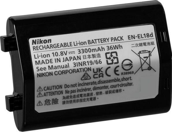 Actual product image Nikon EN-EL18d (Camera battery)