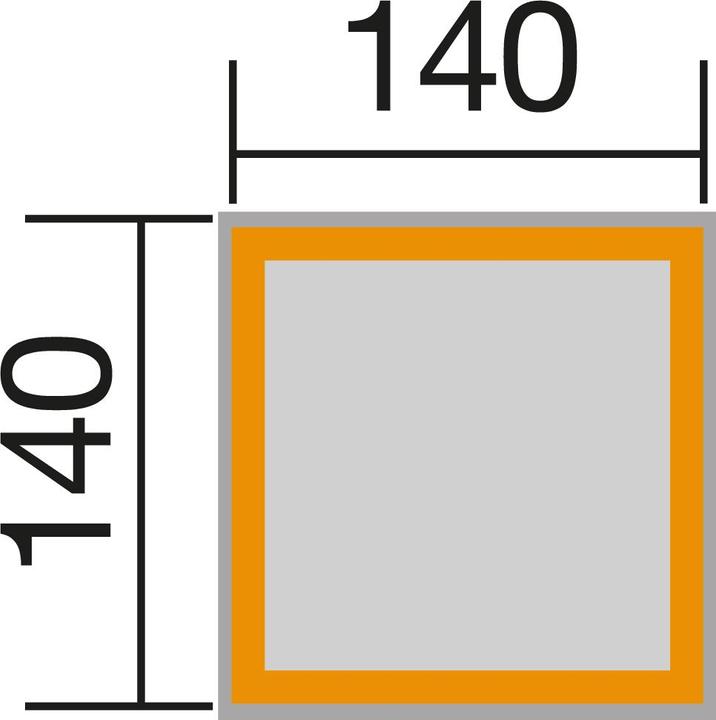 Produktbild Weka Holzbau Sandkasten 196 B, Gr.2, mit Klappbarer Abdeckung, Honigbraun