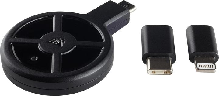 Actual product image Corsair MM1000 gaming mouse pad with wireless Qi charging zone (L)