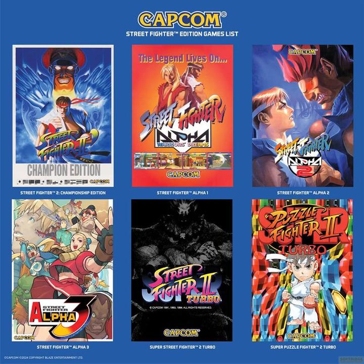 Immagine prodotto Blaze Evercade Alpha Street Fighter Bartop Arcade
