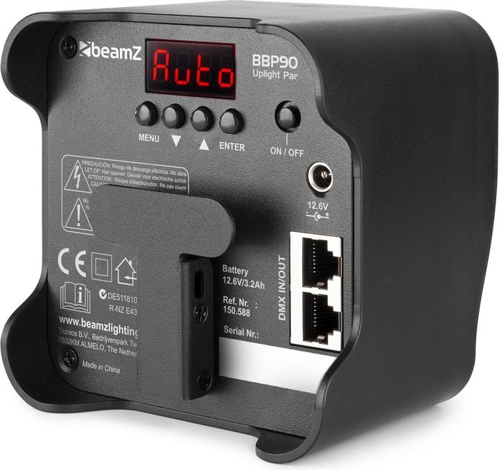 Image du produit BeamZ BBP90 Uplight Par (4 W, LED)